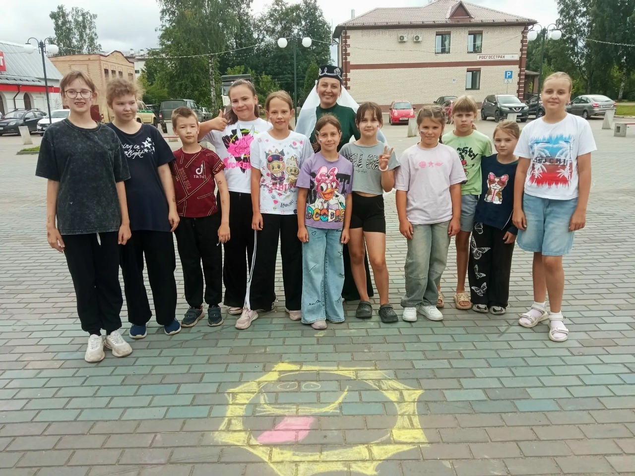 Игровая программа под названием «Игры народов России».