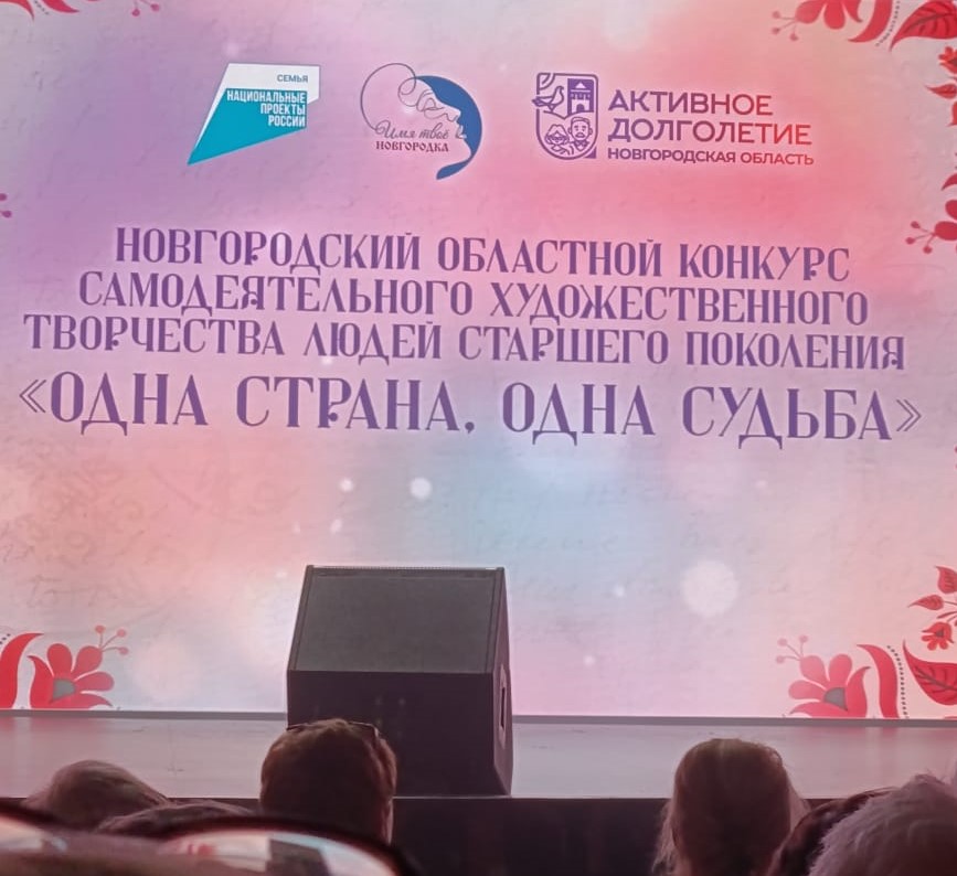 Новгородский областной фестиваль семейных традиций и творческого долголетия.