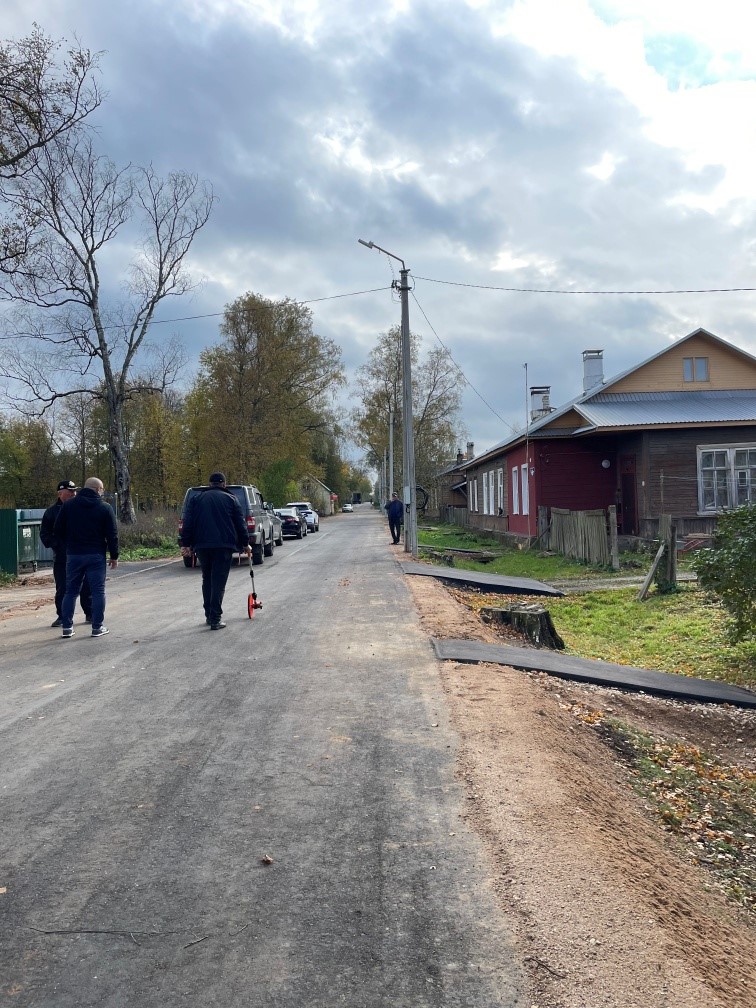 Комиссионная приемка выполненных работ по ремонту и содержанию автомобильных дорог.