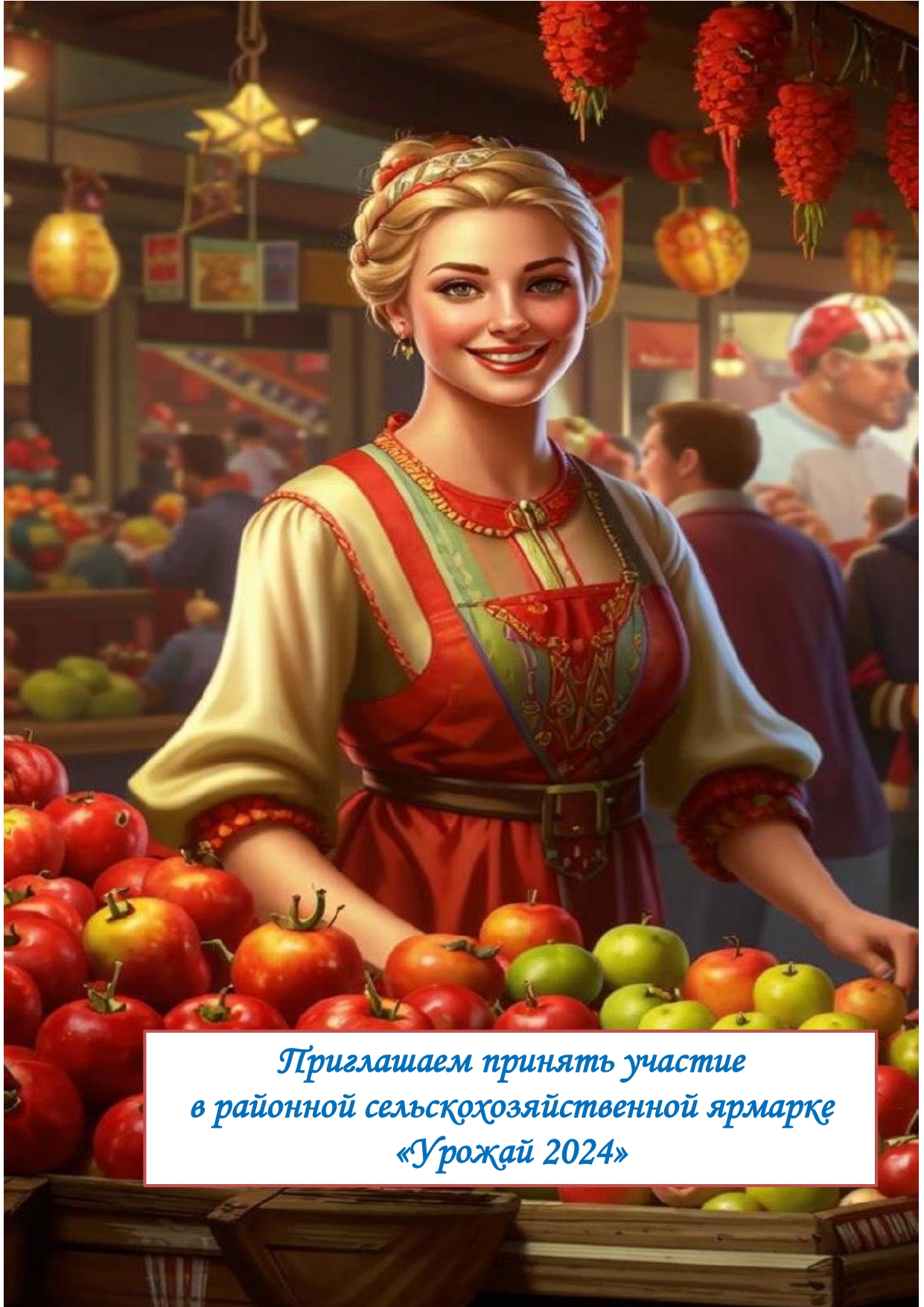 Приглашение на сельскохозяйственную ярмарку.