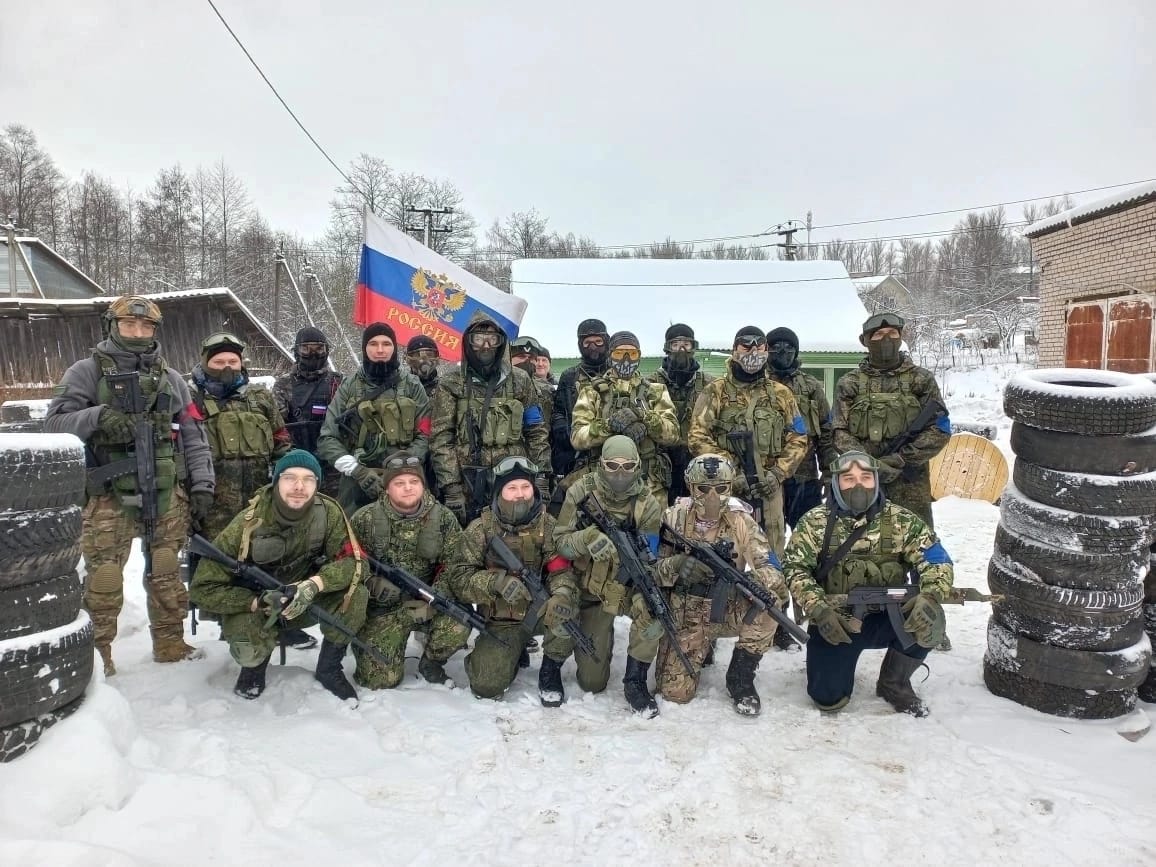 Страйкбол в Окуловке.