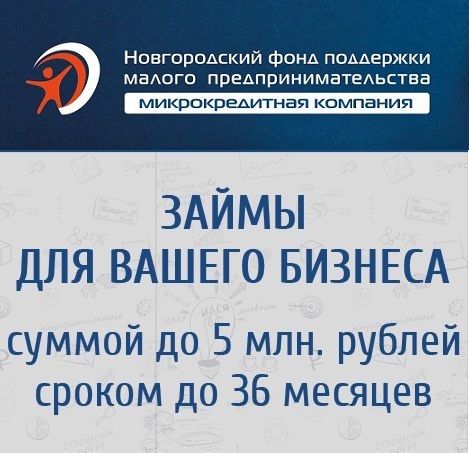 О предоставлении займов и поручительств Новгородским фондом поддержки малого предпринимательства (микрокредитная компания).