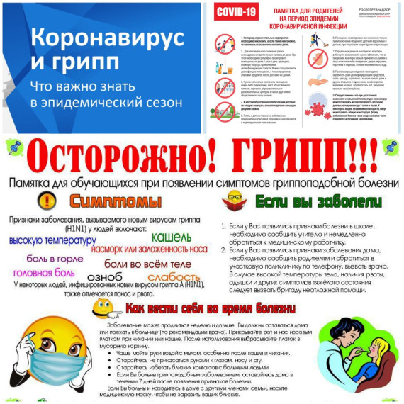Памятка "Профилактика гриппа и covid-19". Памятка "Профилактика гриппа и covid-19".