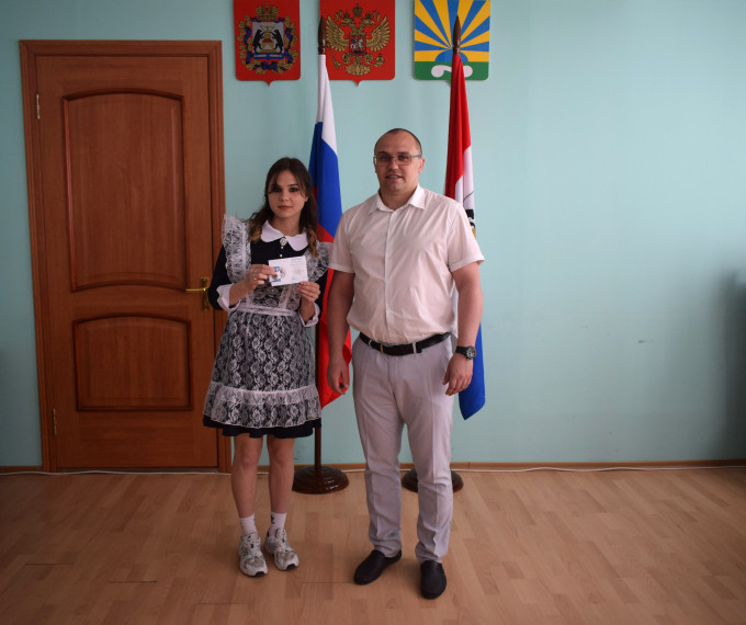 Вручение знака ГТО. Вручение знака ГТО.
