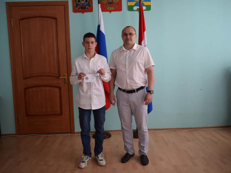Вручение знака ГТО. Вручение знака ГТО.