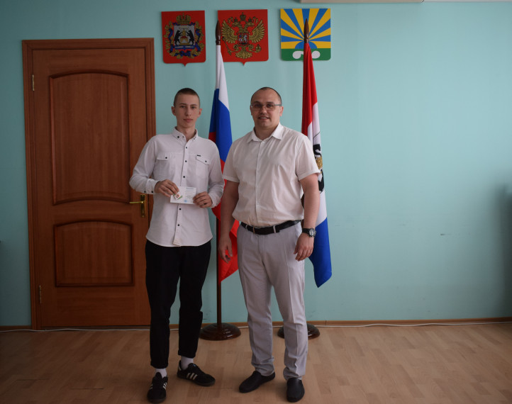 Вручение знака ГТО. Вручение знака ГТО.