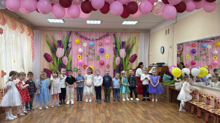 8 Марта в детских садах. 8 Марта в детских садах.